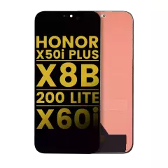 OLED Assembly Without Frame Compatible For Honor X50i Plus / X8B / 200 lite / X60i (Refurbished) (All Colors)