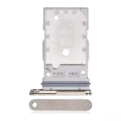 Dual Sim Card Tray For Samsung Galaxy S24 Ultra 5G (Premium) (Titanium Gray)