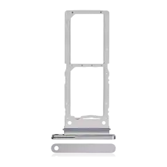Dual Sim Card Tray Compatible For Samsung Galaxy Z Fold 6 (F956) (Premium) (Silver Shadow)