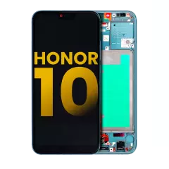LCD Assembly With Frame Compatible For Huawei Honor 10 (Refurbished) (Glacier Gray)