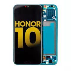 LCD Assembly With Frame Compatible For Huawei Honor 10 (Refurbished) (Phantom Green)