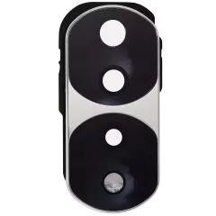 Back Camera Lens With Bracket Compatible For Honor 70 Pro (Silver)