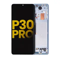 OLED Assembly With Frame Compatible For Huawei P30 Pro (Refurbished) (Breathing Crystal)