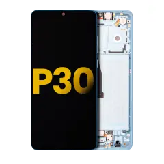 OLED Assembly With Frame Compatible For Huawei P30 (Refurbished) (Breathing Crystal)