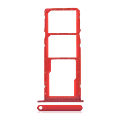 Sim Card Tray Compatible For Huawei Honor 8X (Red)