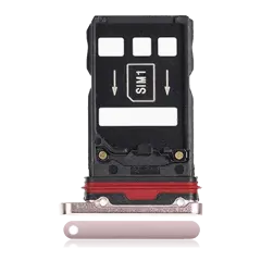 Sim Card Tray Compatible For Huawei Mate 20 Pro (Pink Gold)