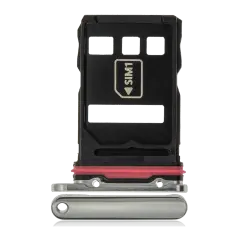 Sim Card Tray Compatible For Huawei P40 Pro (Silver Frost)