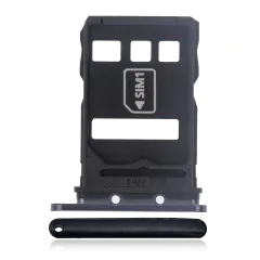 Sim Card Tray Compatible For Huawei P40 (Black)
