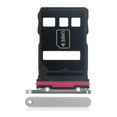 Sim Card Tray Compatible For Huawei P40 Pro (Ice White)