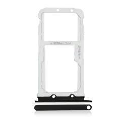 Sim Card Tray Compatible For Huawei Honor 9 (Midnight Black)