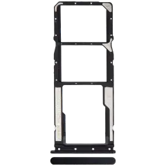 Sim Card Tray Compatible For Xiaomi Redmi 11 Prime 4G (Flashy Black)