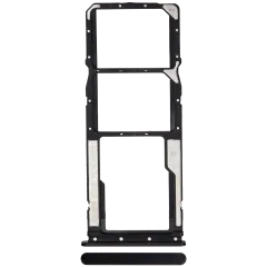 Dual Sim Card Tray Compatible For Xiaomi Redmi 11 Prime 5G / Note 11E 5G (Thunder Black)