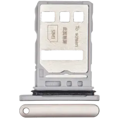 Sim Card Tray Compatible For Honor 90 (Diamond Silver)