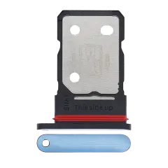 Dual Sim Card Tray Compatible For OnePlus 9 (Arctic Sky)