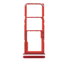 Dual Sim Card Tray Compatible For Samsung Galaxy A20 (A205 / 2019) / A30 (A305 / 2019) / A50 (A505 / 2019) (Coral Orange)