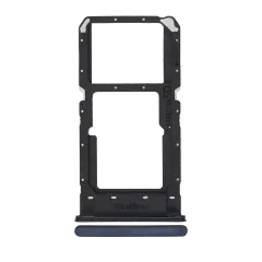 Dual Sim Card Tray Compatible For OnePlus Nord 4G (Black)