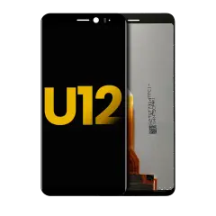 LCD Assembly Without Frame Compatible For HTC U12 (Refurbished) (Black)