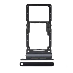 Dual Sim Card Tray Compatible For Samsung Galaxy A33 5G (A336 / 2022) (Black)