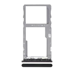Single Sim Card Tray Compatible For TCL 20 SE (T671H) (Nuit Black)