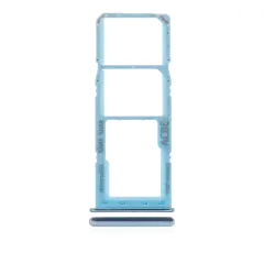 Dual Sim Card Tray Compatible For Samsung Galaxy A32 (A325 / 2021) (Awesome Blue)