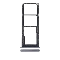 Dual Sim Card Tray Compatible For Samsung Galaxy A32 (A325 / 2021) (Awesome Black)