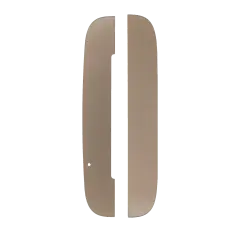 Top And Bottom Back Glass Panels Compatible For Motorola Moto Z / Z Force Droid (XT1650-02 / 2016) (Gold)
