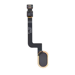 Home Button With Flex Cable Compatible For Motorola Moto G5 Plus (XT1687 / 2017) (Black)