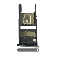 Sim Card Tray Compatible For Motorola Moto G5 (XT1670 / 2017) (Black)