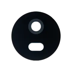 Back Camera Lens Compatible For Motorola Moto E4 (XT1763 / 2017) (Black)