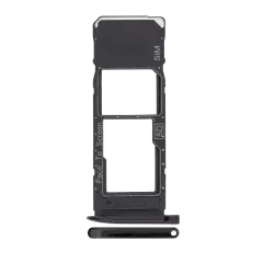 Single Sim Card Tray Compatible For Motorola Moto G7 (XT1962 / 2019) / G7 Plus (XT1965-2 / 2019) (Black)