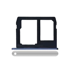 Sim Card Tray Compatible For Motorola Moto G5S Plus (XT1806 / 2017) (Silver) (Dual Card Version)