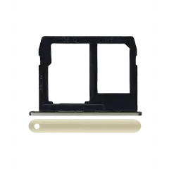 Sim Card Tray Compatible For Motorola Moto G5S Plus (XT1806 / 2017) (Gold) (Dual Card Version)
