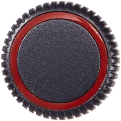 Crown Nut Compatible For Watch Series SE (1st Gen) (40MM / 44MM) (LTE Version) (Black)