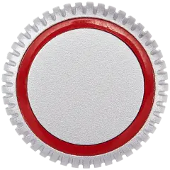 Crown Nut Compatible For Watch Series SE (1st / 2nd Gen) (40MM / 44MM) (LTE Version) (Silver)