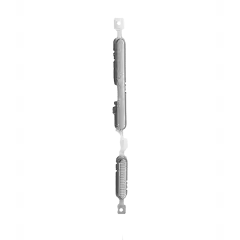 Hard Buttons (Power / Volume) Compatible For Motorola Moto G5 (XT1670 / 2017) (Silver)