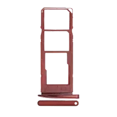 Dual Sim Card Tray Compatible For Motorola Moto G7 (XT1962 / 2019) / G7 Plus (XT1965 / 2019) (Viva Red)