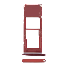 Single Sim Card Tray Compatible For Motorola Moto G7 (XT1962 / 2019) / Moto G7 Plus (XT1965 / 2019) (Viva Red)