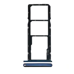 Dual Sim Card Tray Compatible For Motorola Moto G7 Power (XT1955 / 2019) (International Version) (Marine Blue)