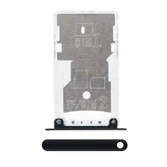 Sim Card Tray Compatible For Xiaomi Redmi Note 4X (Matte Black)