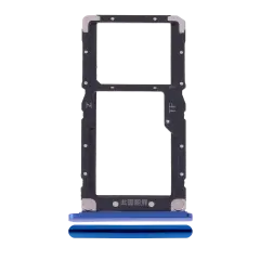 Dual Sim Card Tray Compatible For Xiaomi Mi 8 Lite (Aurora Blue)