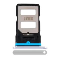 Dual Sim Card Tray For Xiaomi Mi 10T Pro 5G / Mi 10T 5G / K30S (Lunar Silver)