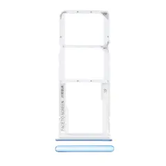 Dual Sim Card Tray Compatible For Xiaomi Redmi Note 10 / Note 10S (Ocean Blue)