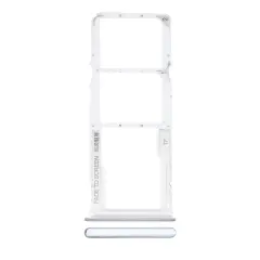 Dual Sim Card Tray Compatible For Xiaomi Redmi Note 10 / Note 10S (Pebble White)
