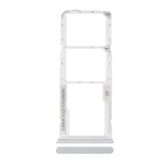 Dual Sim Card Tray Compatible For Xiaomi Redmi Note 11 (Pearl White)
