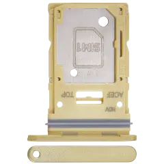 Dual Sim Card Tray Compatible For Samsung Galaxy A35 (A356 / 2024)  (Premium)(Lemon)