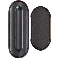 Power Button Compatible For Watch Series Ultra (2nd Gen) (49MM) (Aluminum/Black) (2 Pieces Set)