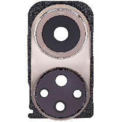 Back Camera Lens With Bracket Compatible For Honor 50 Pro (Frost Crystal)