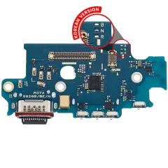 Charging Port Board With Sim Card Reader Compatible For Samsung Galaxy S24 Plus 5G (S926N) (Korean Version) (Premium)