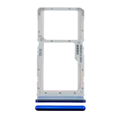 Sim Card Tray Compatible For Xiaomi Redmi Note 8 Pro (Blue)