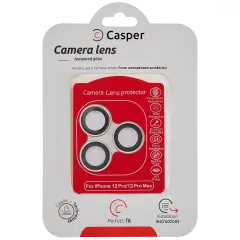 Casper Camera Lens Protector For iPhone 13 Pro / 13 Pro Max (Gold) (Clear)